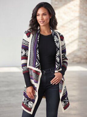 Chip & Pepper Sweater PonchoS/M